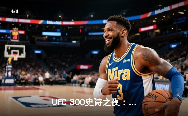 UFC 300史诗之夜：佩雷拉重拳卫冕 中国新星张名扬首秀惊艳KO - 4
